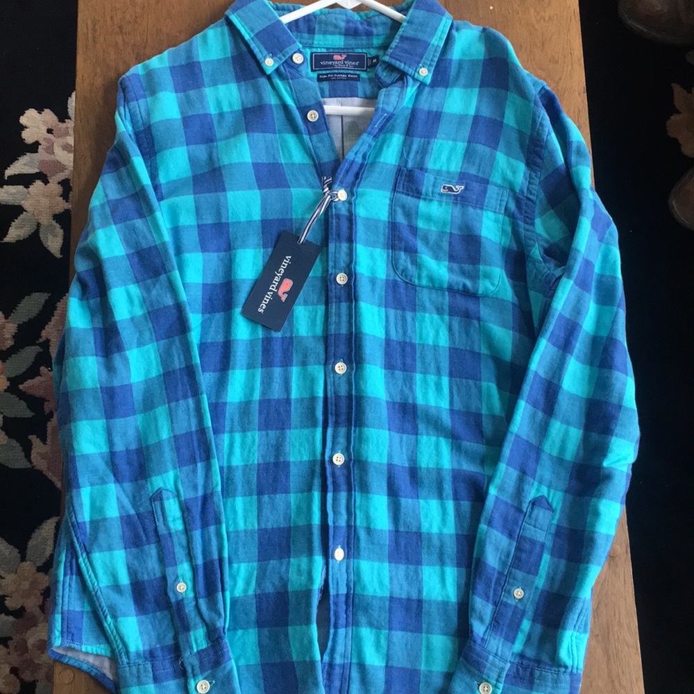 Vineyard vines flannel button down